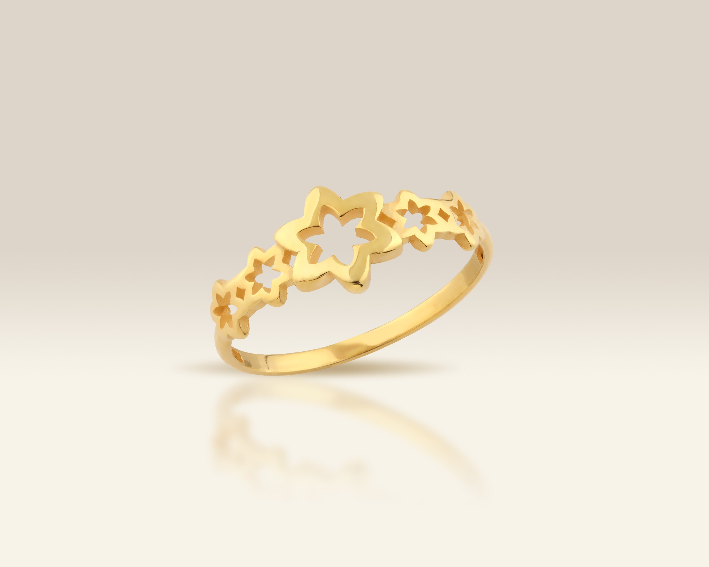 Floral Star Ring