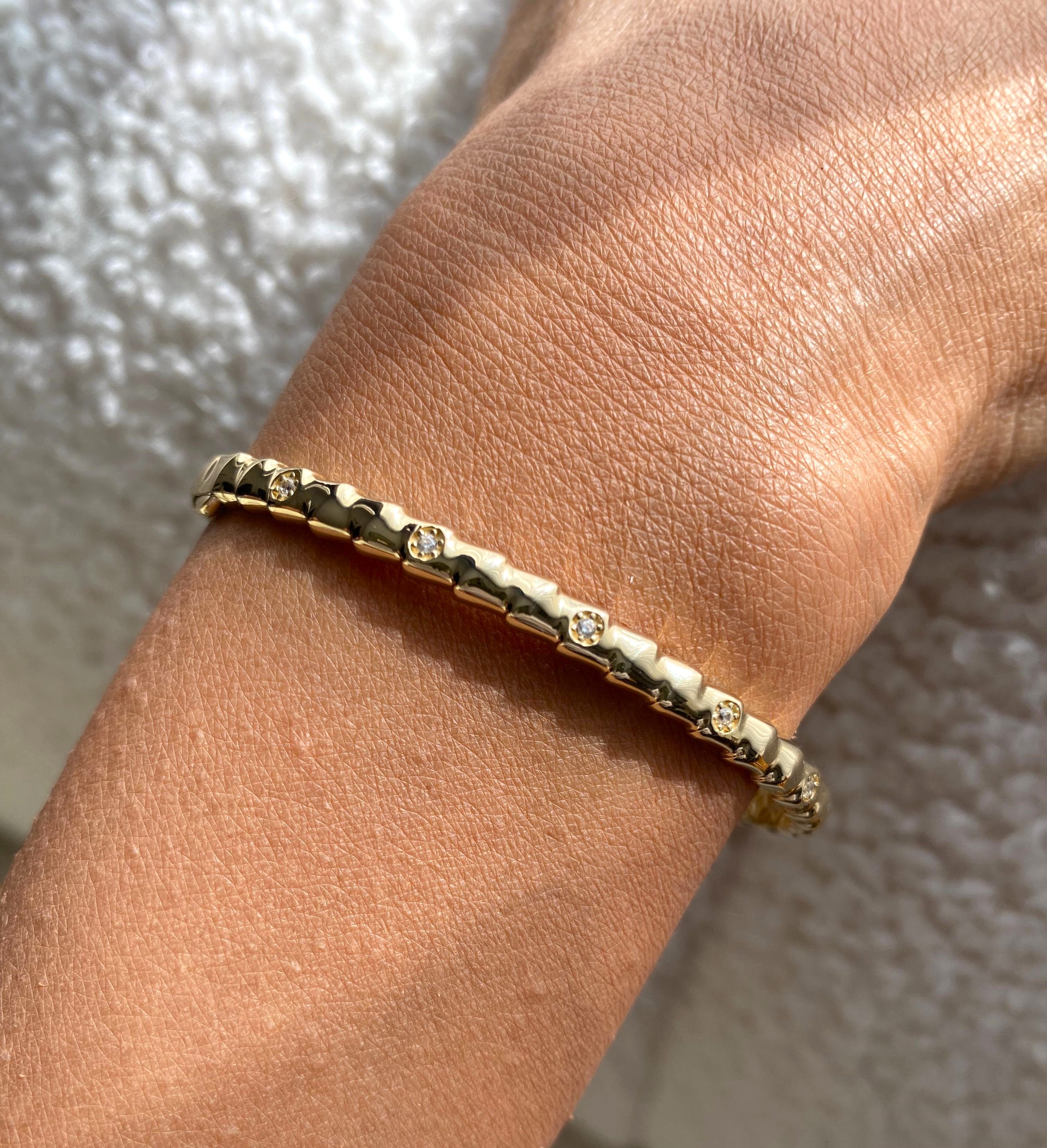 Diamond Shape Bangle