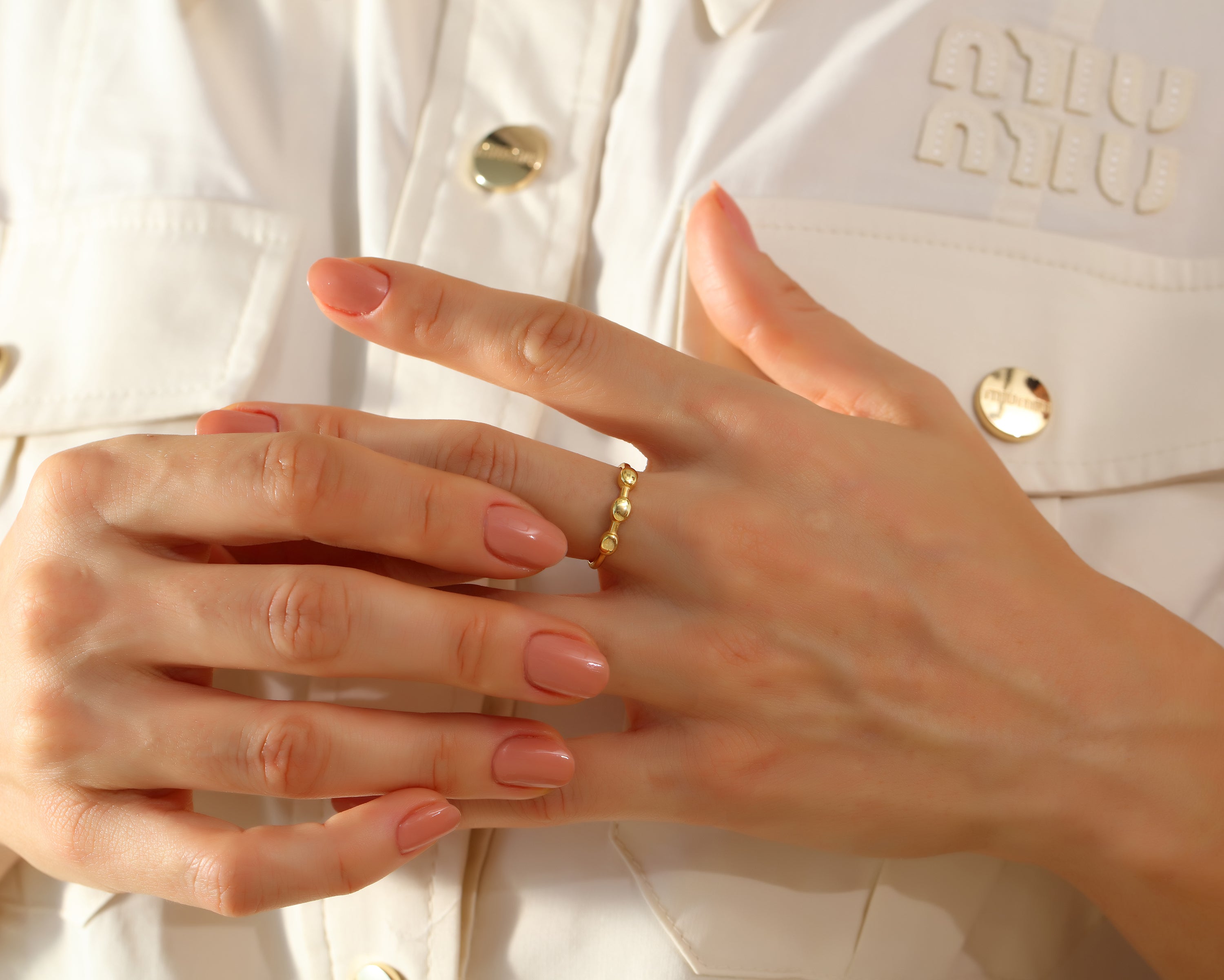 Triple Bead Ring