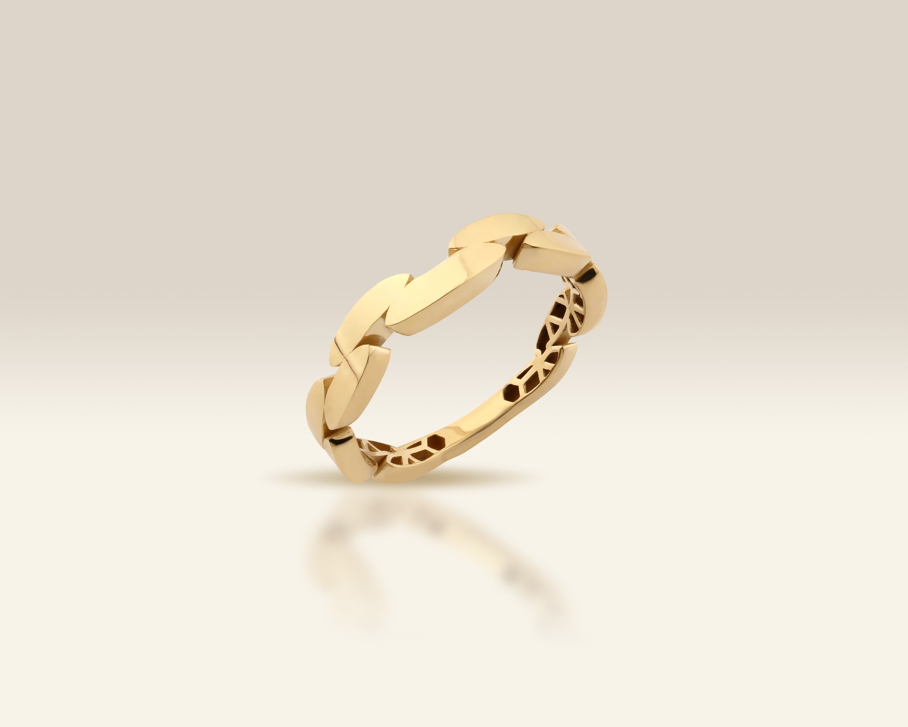 Minimalist Seed Gold Ring | Fine Jewelry