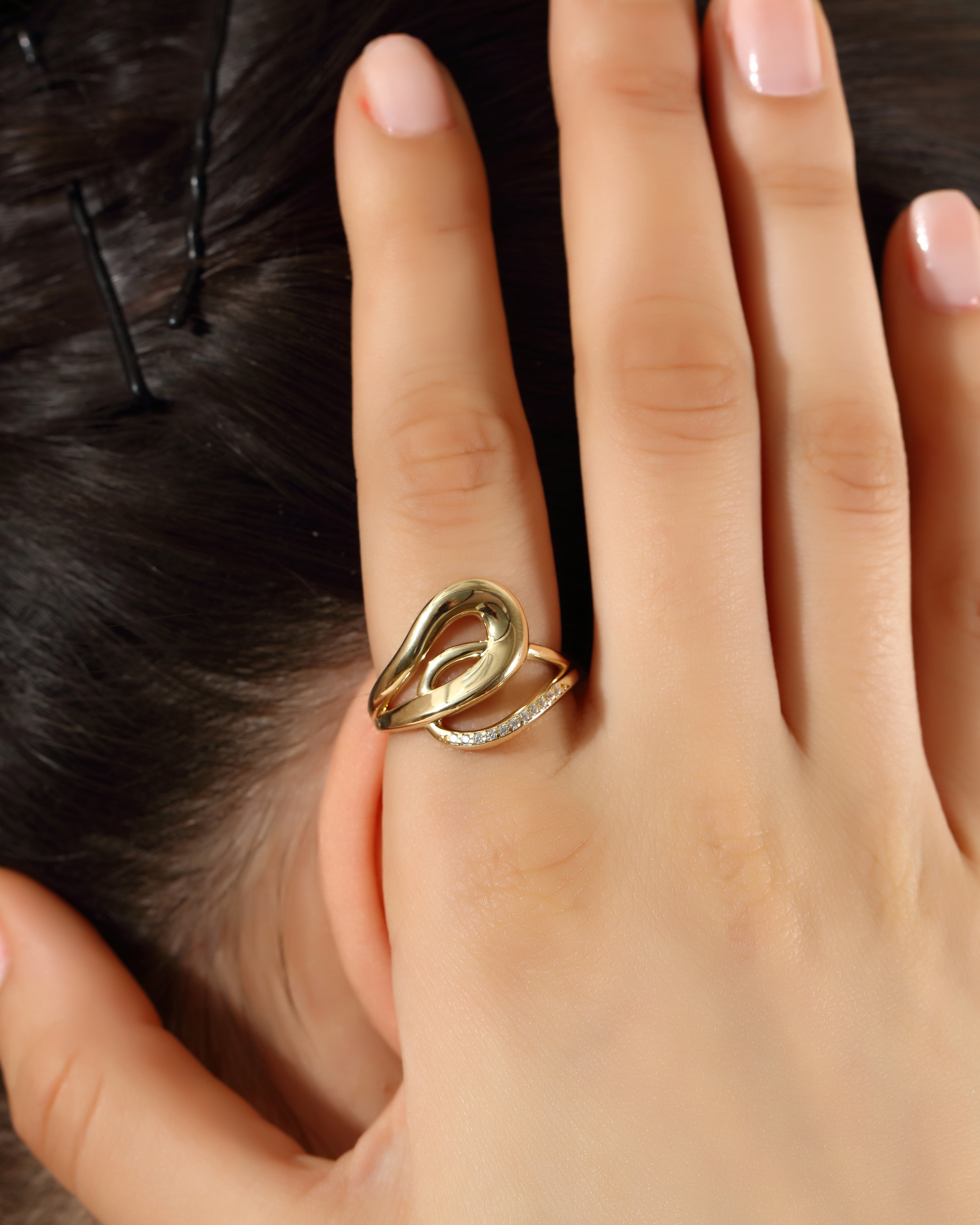 Chunky Loop Stackable Ring