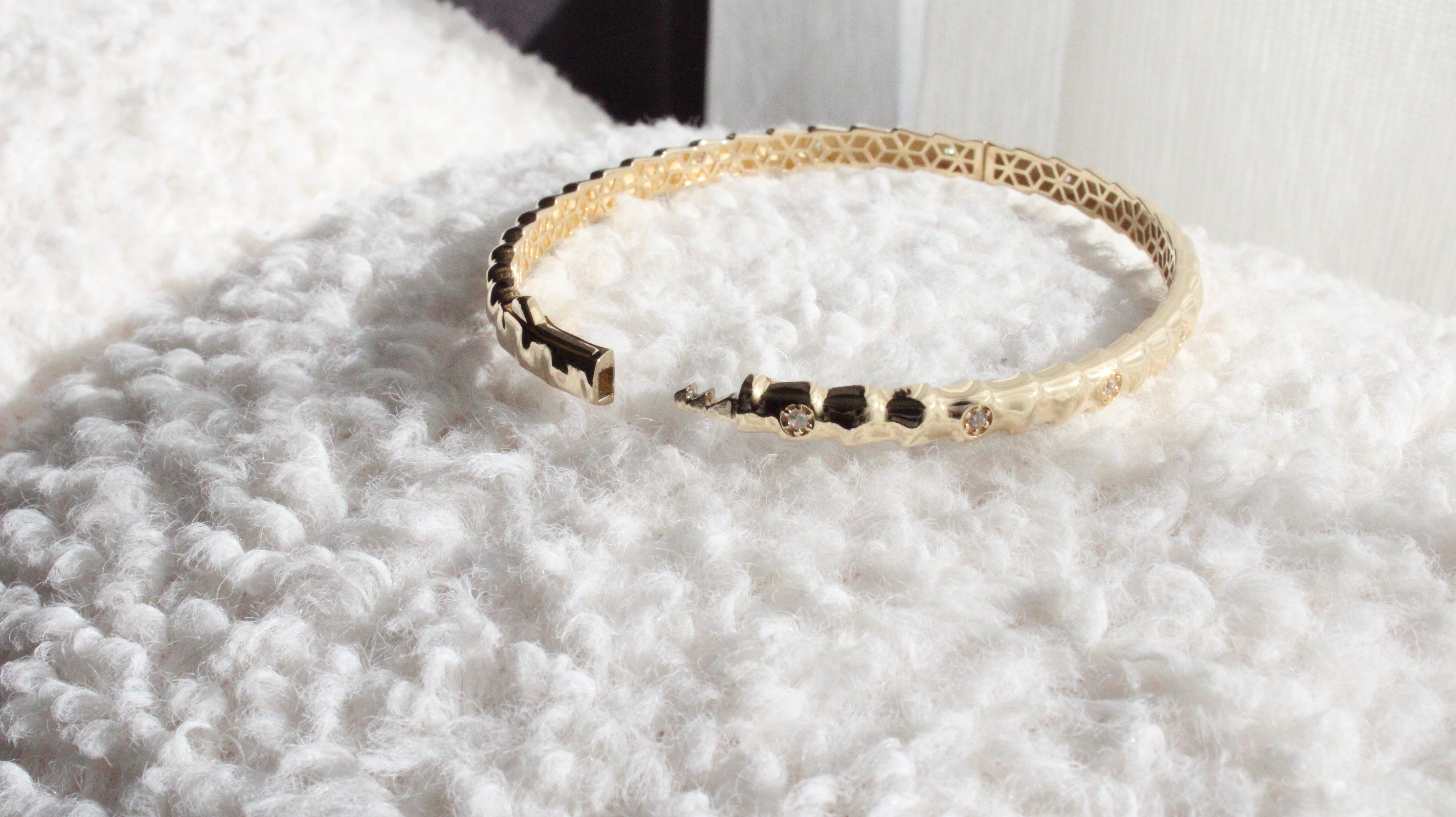 Diamond Shape Bangle
