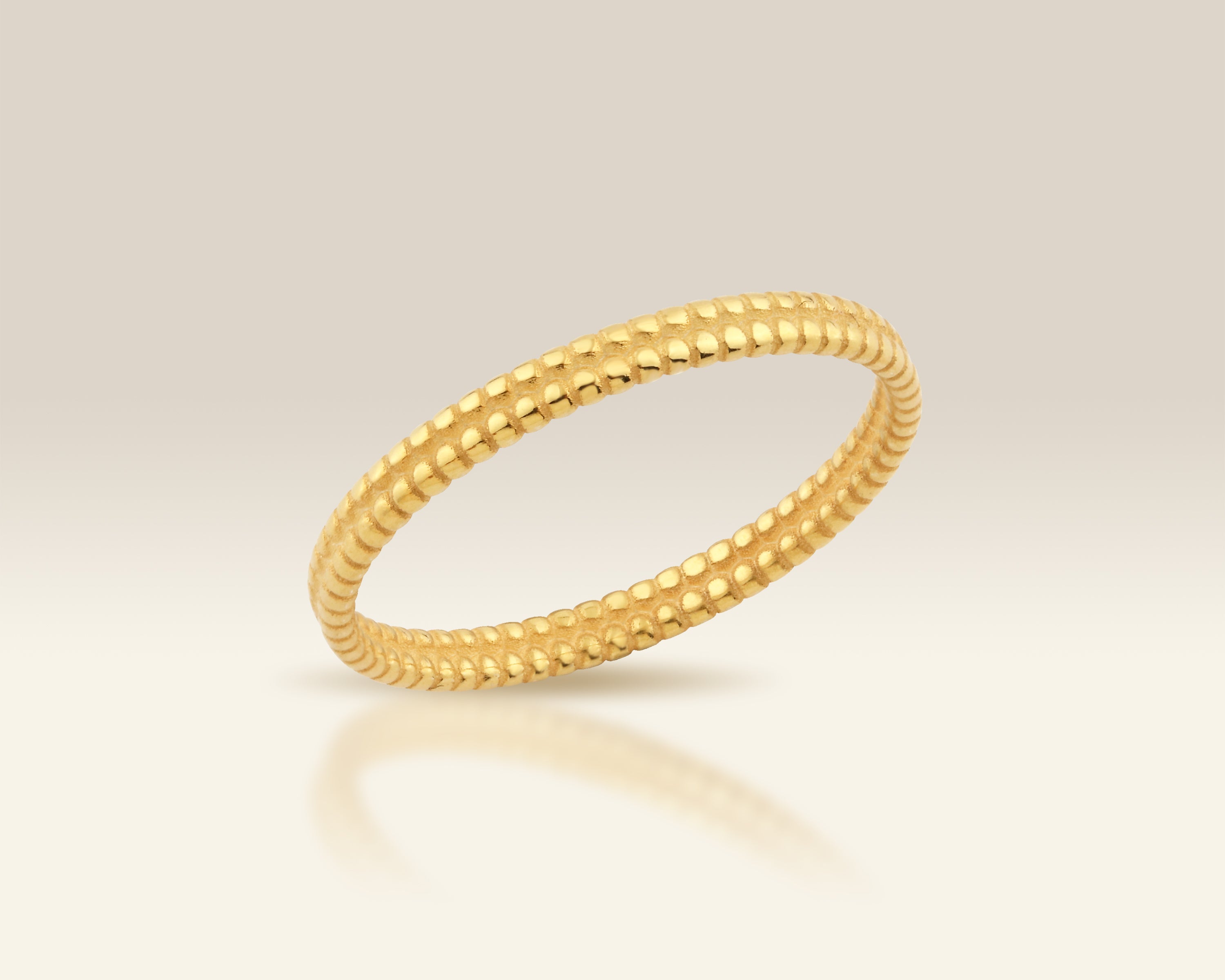 Beaded Knuckle Ring