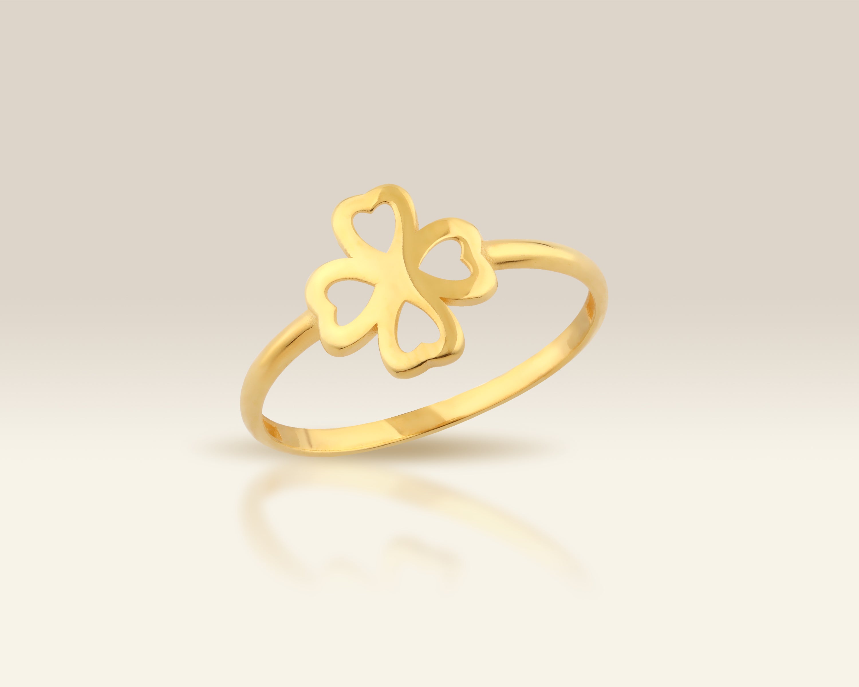 Four Leaf Clover Ring