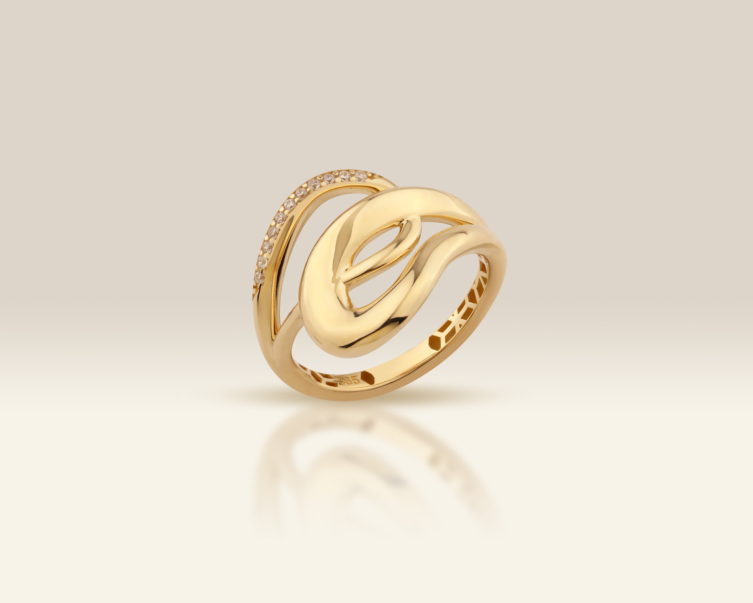 Chunky Loop Stackable Ring