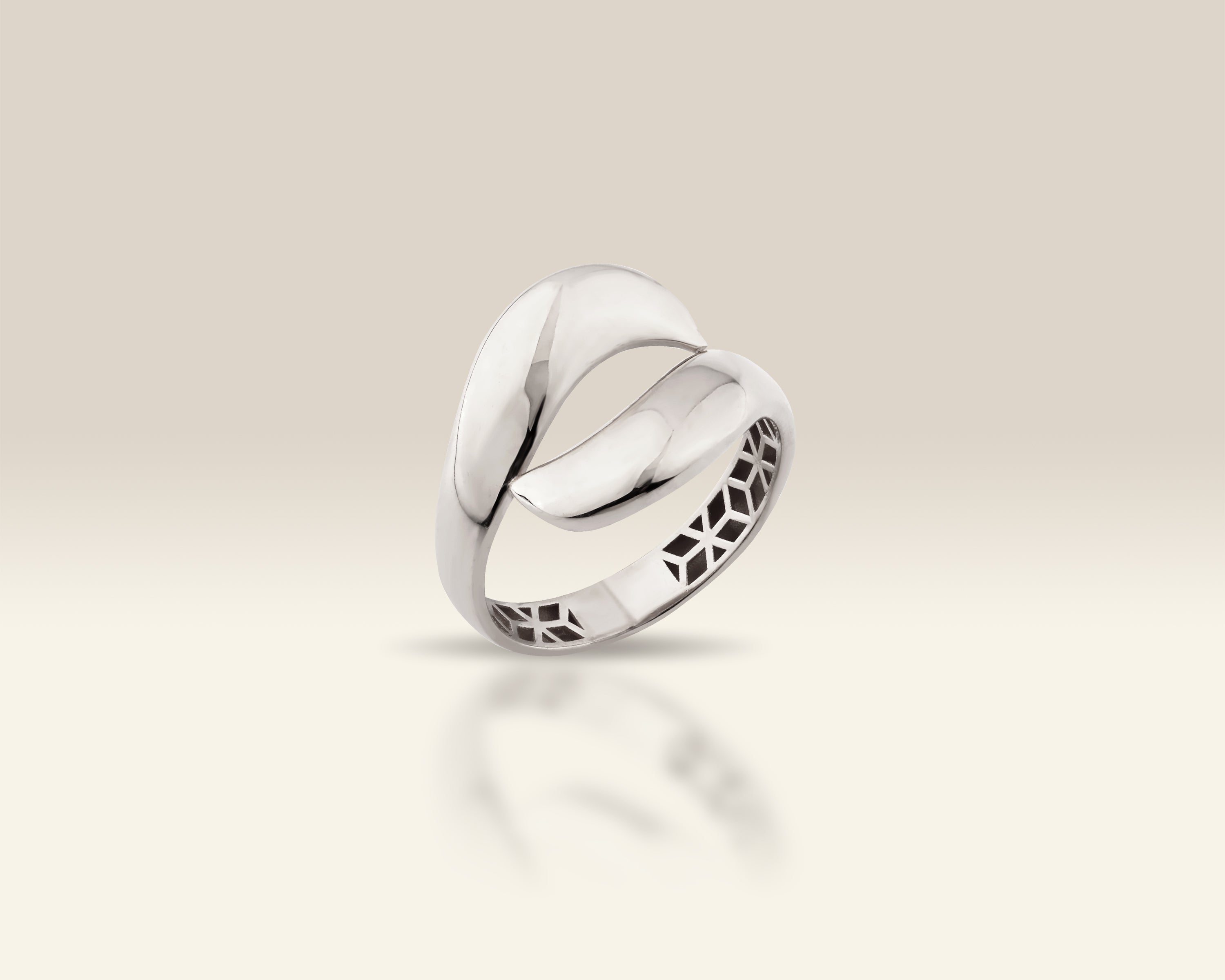Chunky Gold Statement Ring for Women – 14K Solid Gold
