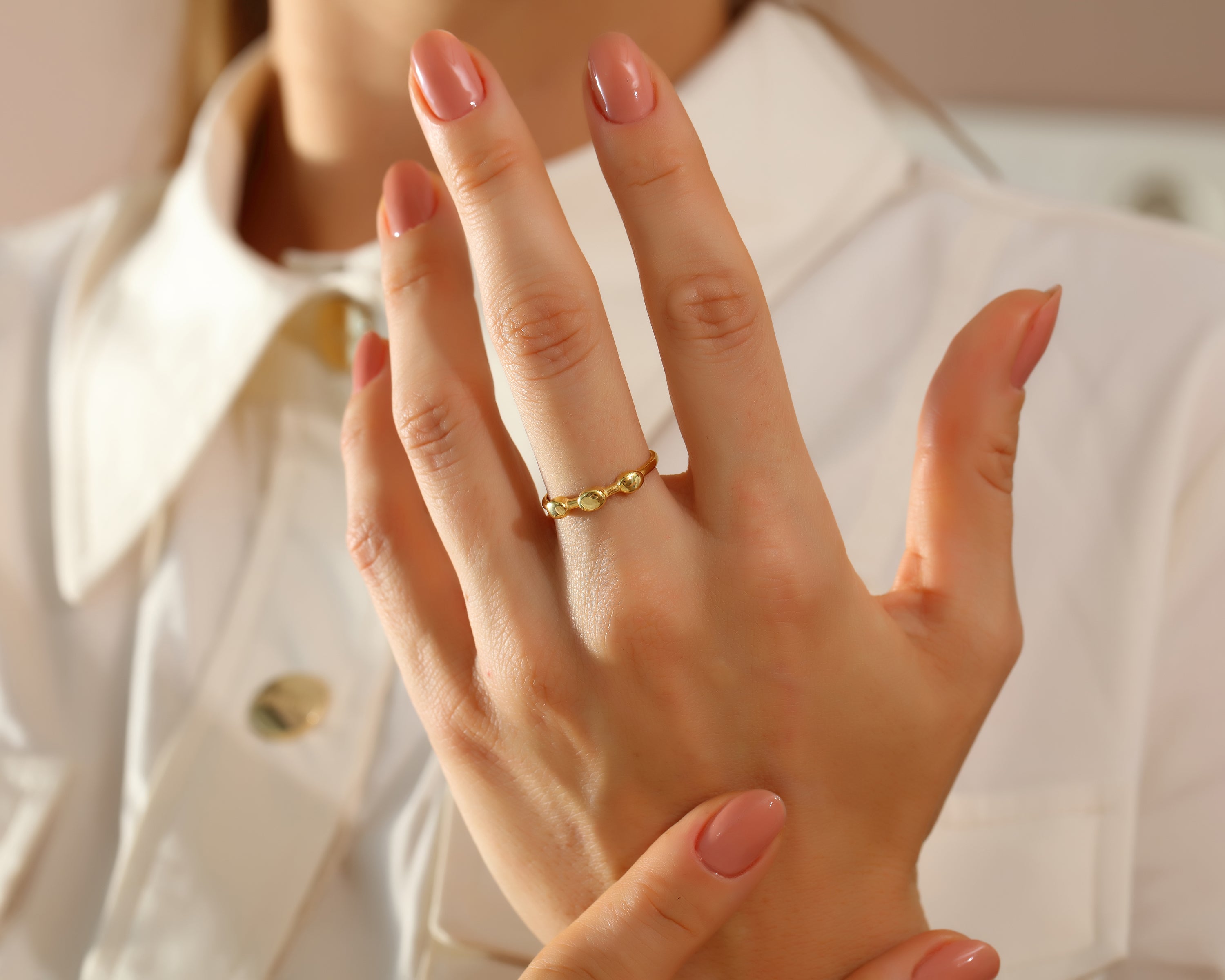 Triple Bead Ring